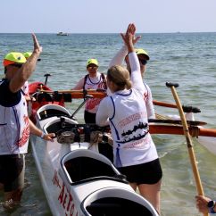 Große Freude nach einer Etappe