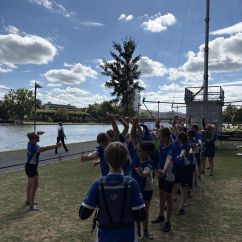 FRVS beim Aufwärmen