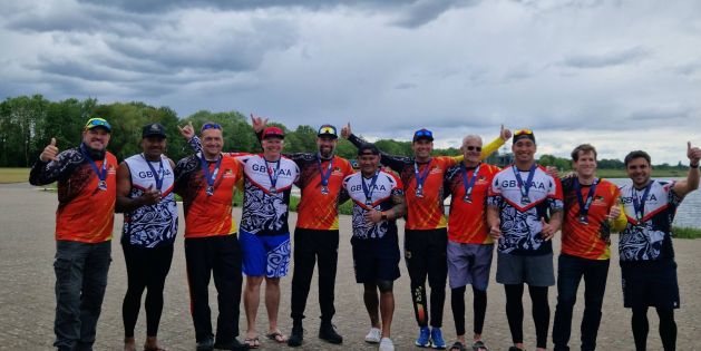 Deutsches Team mit dem GB Vaa-Team